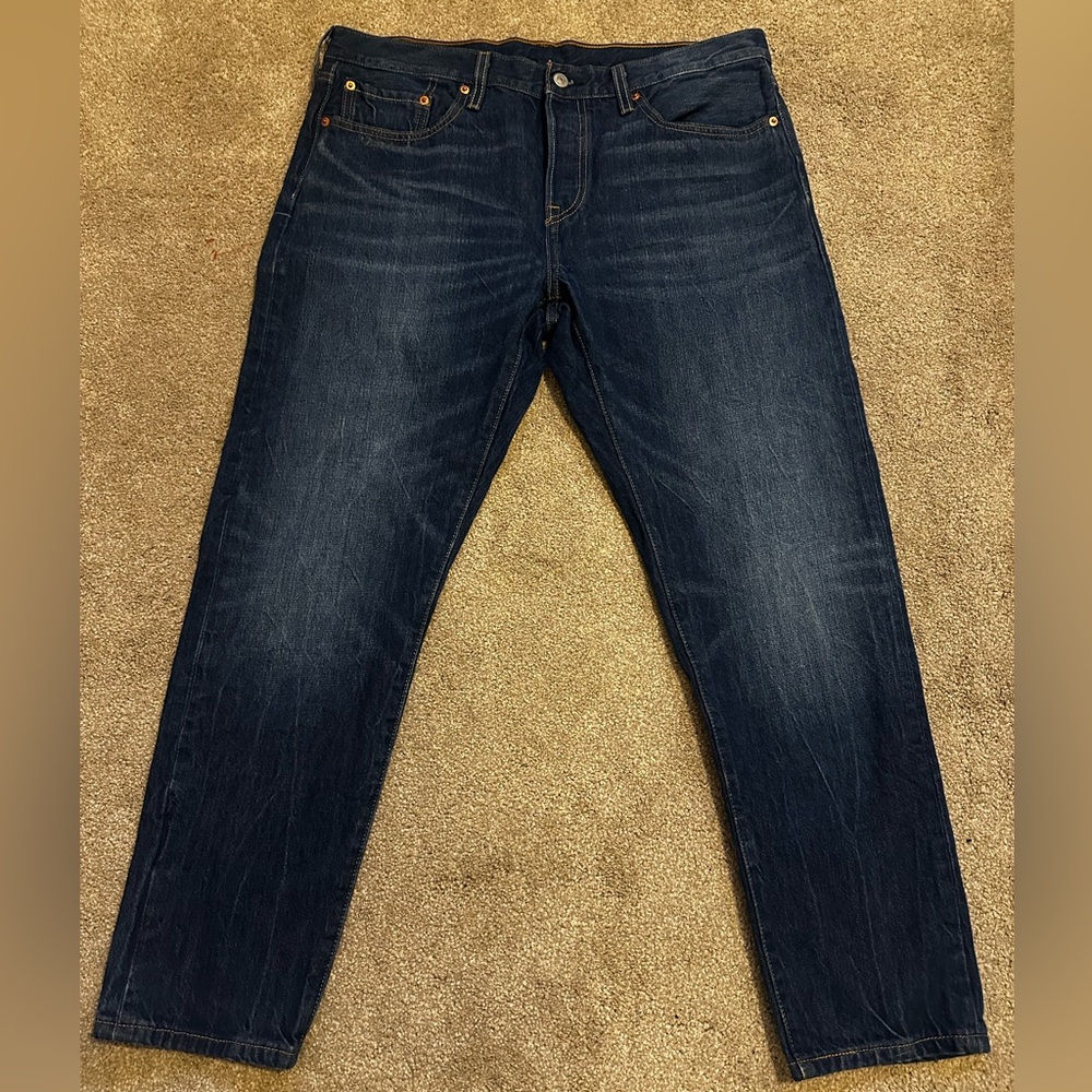 Levi's Men's Deep Indigo Relaxed Jeans